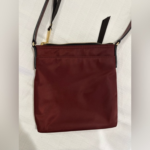Marc Jacobs Trooper Nylon Crossbody Bag, Color-Chianti / Wine - Picture 2 of 7